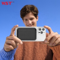 WST New Portable Outdoor Mini 15W Wireless Magnetic 10000mah Power Bank pour téléphone portable
