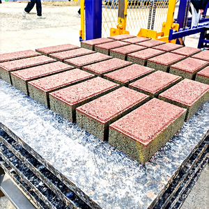 QT4全自動PLC制御レンガ製造機油圧圧力中空ブロックメーカー - Product Image 1