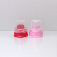 Bouchon de bouteille de détergent en plastique de 56 mm, anti-fuite, écologique, couleur personnalisée, avec gouttière anti-reflux, pour la vente en gros