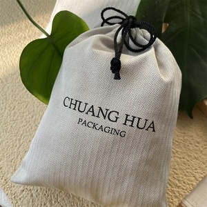 Bolsa de Algodón Orgánico con Cordón, Personalizada, Ecológica, de Muselina, para Empaque de Joyería, MOQ Bajo - Product Image 3