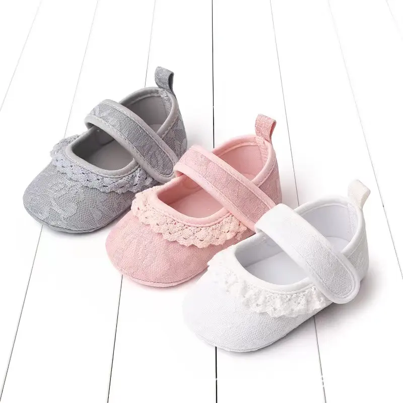 Hoge Kwaliteit Goedkope Pu Peuter Schoenen Baby Casual Schoenen Prinses Peuter Schoenen