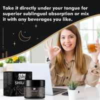 Pure Wholesale Food Shilajit Résine Shilajit biologique de l'Himalaya 50g Shilajit pour l'immunité à la force énergétique