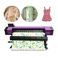 Imprimante à sublimation XBH-1901 à bon prix, imprimante jet d'encre 1,8 m pour tissu avec têtes Xp600, papier automatique