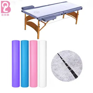 Beiqili 60 PCS Disposable Massage Table Sheets Non Woven Fabric SPA Bed Cover Breathable Waterproof Fo Tattoo Nail Medical