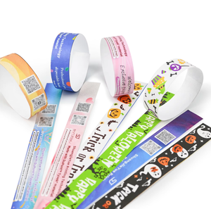 Pulseras de Tyvek Impermeables para Eventos Empresariales, Parques Acuáticos y Galerías de Arte - Product Image 1