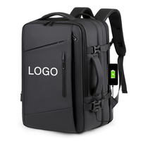 Sac à dos pour ordinateur portable d'affaires quotidien, moderne, urbain, pour hommes, multi-compartiments, verrouillable, résistant à l'eau, en gros