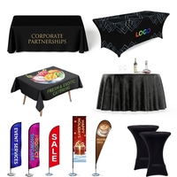 Bannière en tissu tendu portable, présentoir rectangulaire pour salon professionnel, comptoir pop-up, cadre en aluminium, couleur personnalisée, éclairage LED