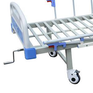 เตียงพยาบาลสแตนเลส RC-056 ปรับระดับได้ สำหรับใช้ในโรงพยาบาลและที่บ้าน - Product Image 2