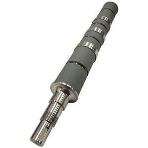 Özel kauçuk tekerlek DIY ekipmanları konveyör tekerlek konveyör rulo poliüretan kaplı rulo paslanmaz çelik PU rulo - Product Image 2