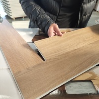 4mm 5mm 8mm Vinyl Click Chevron Fishbone Parquet Spc Flooring Herringbone