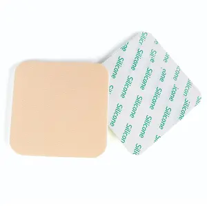 Medical Waterproof Silicone Adhesive Foam Wound Hydrocolloid Dressing