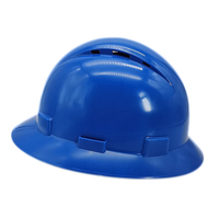 Casque de sécurité industriel ANSI Z87 à visière intégrale, protection de la tête, OEM, en HDPE, pour la construction