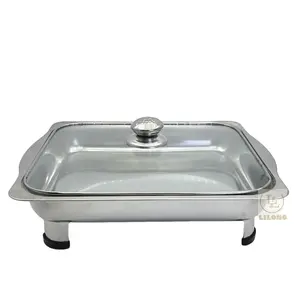 Günstiger Preis Gute Qualität Langlebiger Großhandel Edelstahl Chafing Dishes Buffet Food Warm For Food