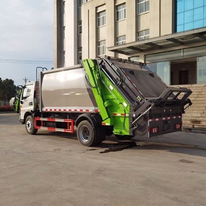 Camion compacteur de déchets JAC 4X2 en gros pour les services d'ingénierie municipale et d'assainissement public - Product Image 4