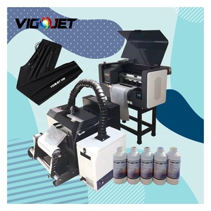 Máy in dtf Khổ Lớn đầu 2/4 60 cm Máy bột đầu tư thấp tùy chỉnh quần áo in điều kiện mới nhiều màu - Product Image 4