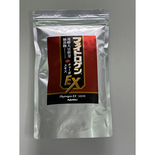Phytrogen EX 1800 Tablets Chaga Fermented Soybean Germ Extract Aluminum Pouch Japanese Health Plant Extract Food Supplement