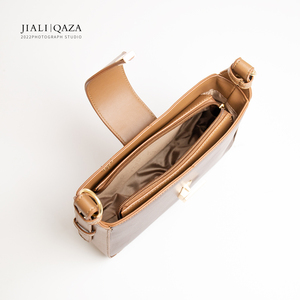 กระเป๋าถือสะพายไหล่ผู้หญิงสีพื้น Jiali QAZA ราคาถูก กระเป๋าถือผู้หญิงราคาประหยัด กระเป๋าถือผู้หญิงสวยหรู - Product Image 5