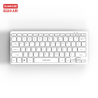 SUNROSE K1000 Nouveau clavier filaire USB à 78 touches Design ergonomique ultra-mince Membrane ABS entièrement personnalisable