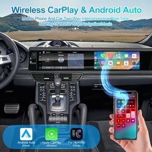 Lecteur DVD de voiture Android Navihua pour Porsche Cayenne 2010-2015, navigation GPS stéréo avec double écran pour passager - Product Image 4