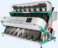 Kosteneffectieve volledig intelligente kleurenbonensorteermachine voor sojabonen, maïs, noten, fruit & tarwe met CCD en variabel licht PLC
