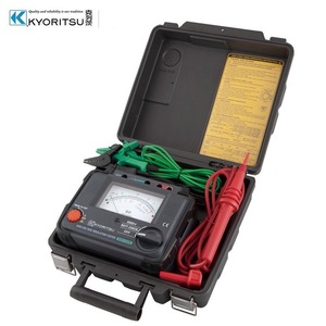 Megóhmetro de puntero Kyoritsu 3122B de alta tensión para pruebas eléctricas, 5000V, para medir la resistencia de aislamiento. - Product Image 1