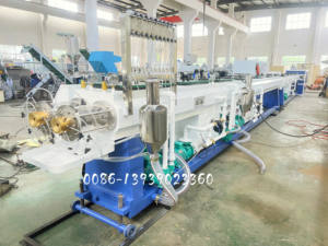 Ligne de machine d'extrusion de tuyaux en PPR à économie d'énergie et à grande vitesse de <span class=keywords><strong>Jwell</strong></span> machines - Product Image 5