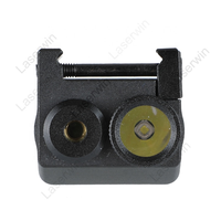 Accessoires de chasse Laser et optique rouge vert point vue portée collimateur tactique Laser vue Combo avec montage 20mm