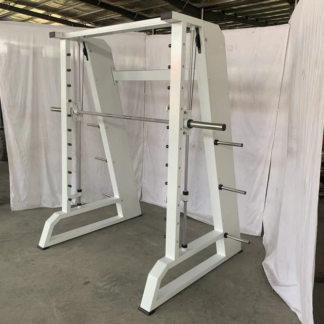 Hot Sale Gym Fitness Commercial Strength Machine Weight Lifting Power Cage Squat Rack Smith Machine Multi Functional