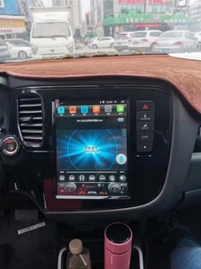 Écran GPS Android vertical de 9,7 pouces pour Mitsubishi Outlander 2013-, avec commande au volant, mains libres/BT, autoradio - Product Image 2