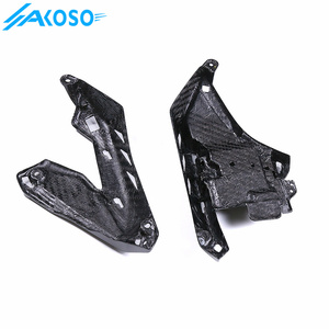 Carenados de cuerpo de fibra de carbono seco AKOSO, paneles laterales de carenado de entrada de aire para motocicleta Yamaha <span class=keywords><strong>MT10</strong></span> FZ10 2022 <span class=keywords><strong>2023</strong></span> 2024 - Product Image 3