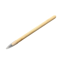 Crayons en bambou naturel 2B HB Ensemble Mine noire Bureau et école