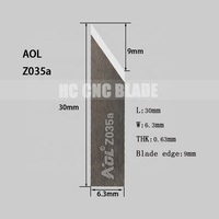 Pisau CNC Bergetar AOL, Pisau Pemotong dari Baja Paduan Tungsten Karbida, Tahan Aus, Z016a Z116a Z026a Z126a Z030a Z035a