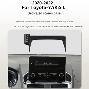 <span class=keywords><strong>Support</strong></span> de téléphone <span class=keywords><strong>pour</strong></span> écran de voiture, chargeur sans fil, modification de la navigation, intérieur, taille 8 pouces, <span class=keywords><strong>pour</strong></span> <span class=keywords><strong>Toyota</strong></span> <span class=keywords><strong>Yaris</strong></span> L, 2020 – 2022 - Product Image 2