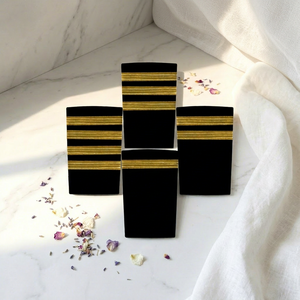 OEM compra Epaulette parche de OEM fabricante tenedor y cuchillo Radio Epaulettes accesorios de hombro para el personal de apoyo de barcos de yates - Product Image 1