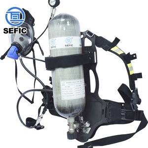 Appareil respiratoire autonome (ARA) certifié CE pour pompiers, marché européen, <span class=keywords><strong>bouteille</strong></span> <span class=keywords><strong>de</strong></span> <span class=keywords><strong>gaz</strong></span> en fibre <span class=keywords><strong>de</strong></span> carbone <span class=keywords><strong>de</strong></span> 6,8 L - Product Image 5