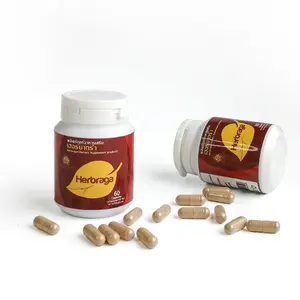 60 red kudzu root plant health capsules from Thailand for daily supplement
