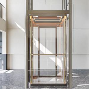 Ascenseur domestique, ascenseur intérieur, petit ascenseur domestique sans fosse, traction hydraulique, ascenseur familial, ascenseur de villa - Product Image 1