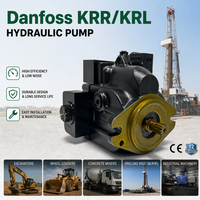 Direktvertrieb KRL30 KRR30 für Hochdruck-Hydraulik-Axialkolbenmotor Offener Kreislauf Geräuscharm 250 Bar für Bauarbeiten