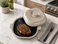 Plaque de cuisson pour micro-ondes, plaque de cuisson grill pour micro-ondes, plaque de cuisson pour sandwichs, moule de cuisson en silicone, plat de cuisson