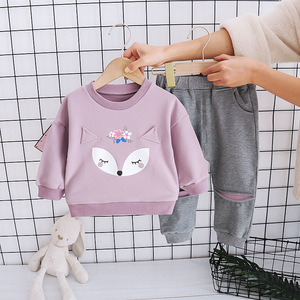 Ropa Infantil en Oferta, Camiseta Informal Elegante de Otoño, Sudadera con Capucha para Niña, Conjuntos de Invierno para Niños, Trajes Deportivos para Niños - Product Image 3