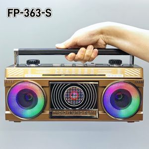 NUEVO Altavoz Bluetooth con Energía Solar FP-362-S con Luces Disco, Radio FM AM SW1-2 de 4 Bandas, Reproductor de Música USB TF - Product Image 5