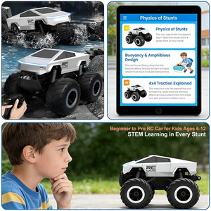 <span class=keywords><strong>Auto</strong></span> RC Anfibia 4x4 2.4G <span class=keywords><strong>per</strong></span> Acrobazie, Veicolo Educativo STEM <span class=keywords><strong>per</strong></span> Bambini, da Principianti a Professionisti, Regalo di Compleanno <span class=keywords><strong>per</strong></span> la Classe - Product Image 5