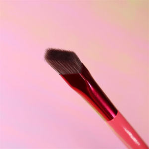 Pinceau de maquillage professionnel multi-usage, étiquette privée, carré, hors angle, pour les yeux et les sourcils, pinceau correcteur en toile lisse - Product Image 3