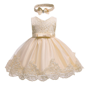 Summer Multi-Colored Fashion Party Wedding Dresses for Children Girls - Product Image 5