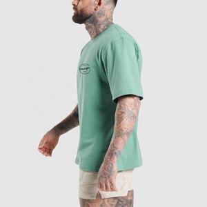 เสื้อแนวสตรีทผ้าฝ้ายสำหรับผู้ชายเสื้อออกกำลังกายแขนสั้นแบบปกติระบายอากาศได้ดีเสื้อเชิร์ตแนวสปอร์ตออกแบบได้ตามต้องการโลโก้ได้ตามต้องการ - Product Image 6