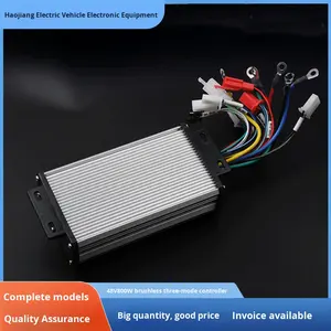 12 MOSFET 72V 800W Pengontrol Motor Brushless Tiga Mode dengan Gelombang Sinus & Gelombang Persegi, Pengontrol E-Bike Aluminium Lithium - Product Image 2