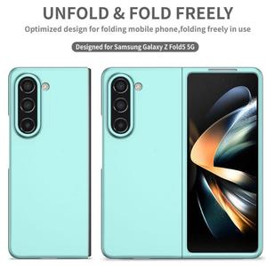 Coque de téléphone mate colorée pour Samsung Galaxy Z Fold 7 6 5 <span class=keywords><strong>Fold4</strong></span> Z Fold 3 <span class=keywords><strong>5G</strong></span> Stand Cover Protective Hard Back Cases - Product Image 5