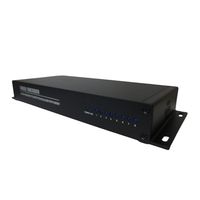 Codificador Profesional de 8 Canales H.265 para IPTV, Codificador de Transmisión en Vivo
