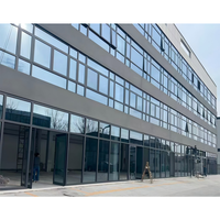 Porte de patio en aluminium premium à rupture de pont thermique, technologie ThermalBreak, pour usage extérieur en appartement, surface finie pour immeubles de bureaux de grande hauteur