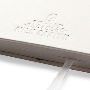 Nuevo Porta Blocs de Notas Ecológico Hecho con Cartón de Leche Reciclado y Aluminio, Material de Tela - Product Image 5